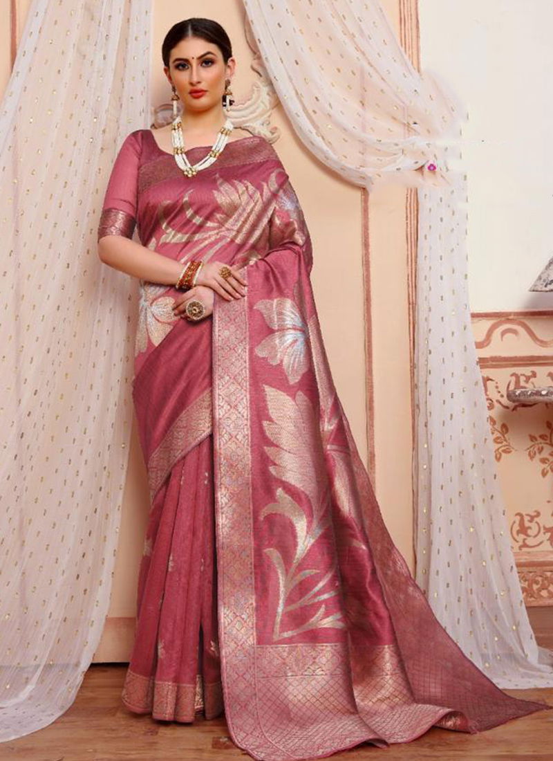 Kalika Silk New Handloom Weaving Designer Sarees Collection 61005-61005E
